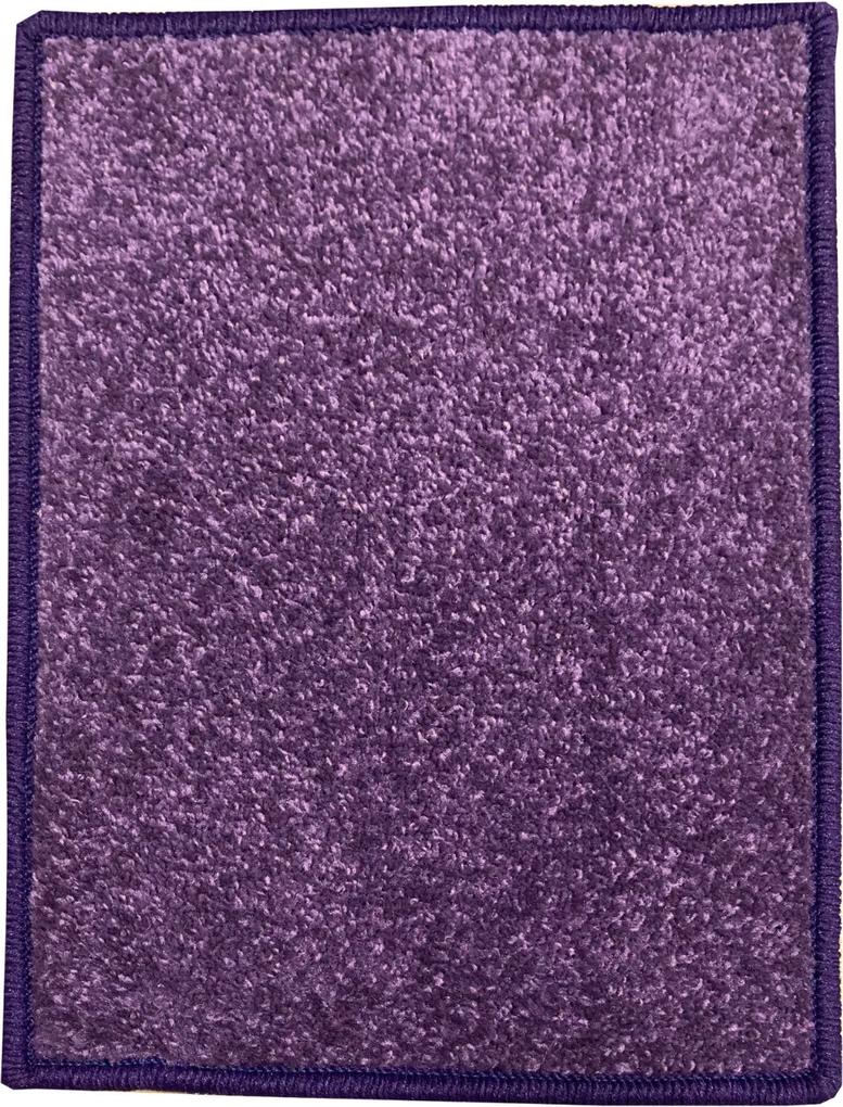 Betap koberce Kusový koberec Eton 2019-45 fialový - 57x120 cm