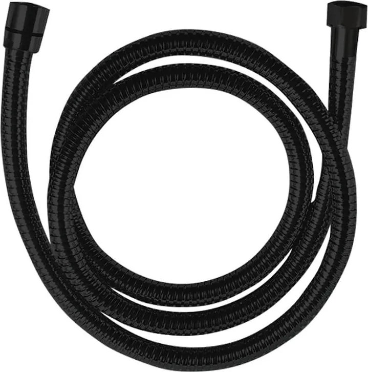 Laveo Sprchová hadica rozťahovacia 150-180 cm Arno - CRA_74PD, čierna