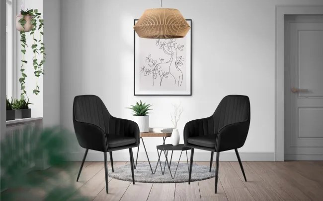 Jedálenská stolička Mark Adler Prince 6.0 Black