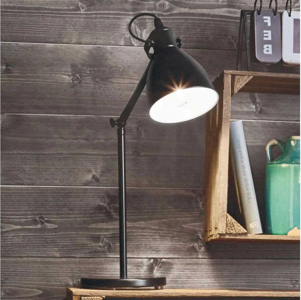 Eglo 49469 - Stolná lampa PRIDDY 1xE27/40W/230V