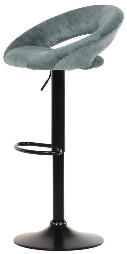 Súprava barových stoličiek AUB-822 BLUE4, 2 ks