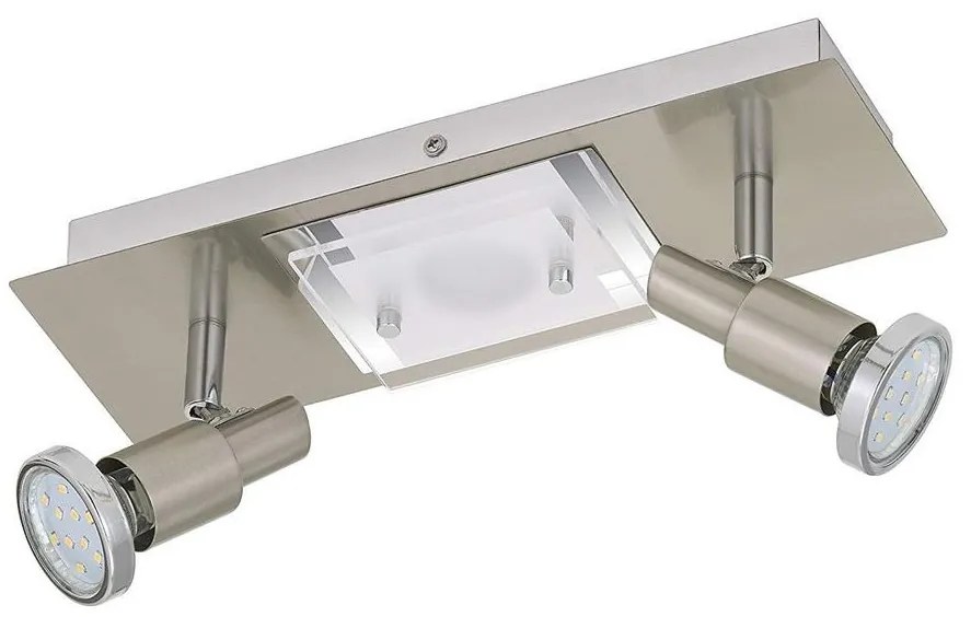 Briloner Briloner 2879-032 - LED Stropné svietidlo COMBINATA 2xGU10/3W + LED/5W/230V BL0379