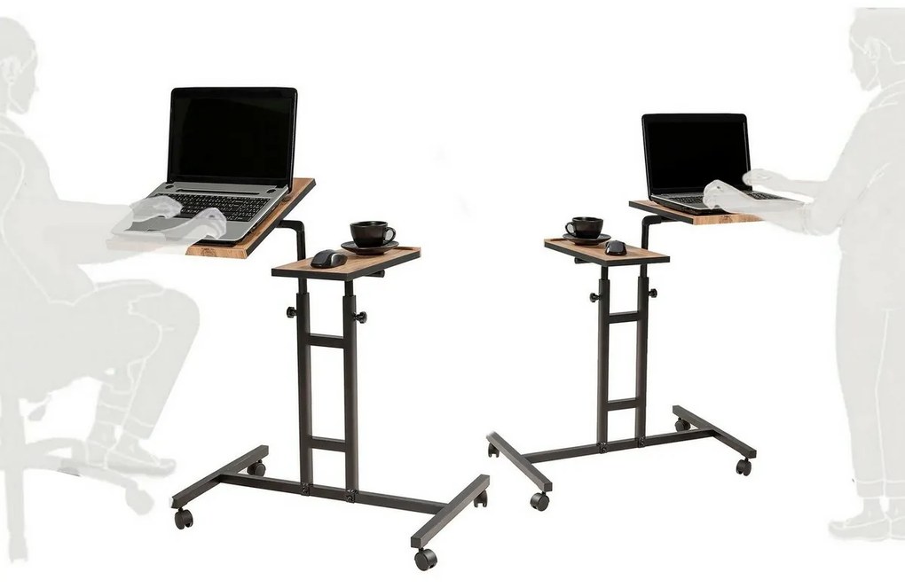 Stôl na notebook Glen Atlantic Pine