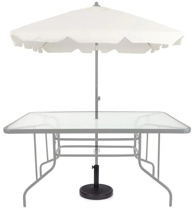 Stojan na záhradný slnečník - 12l