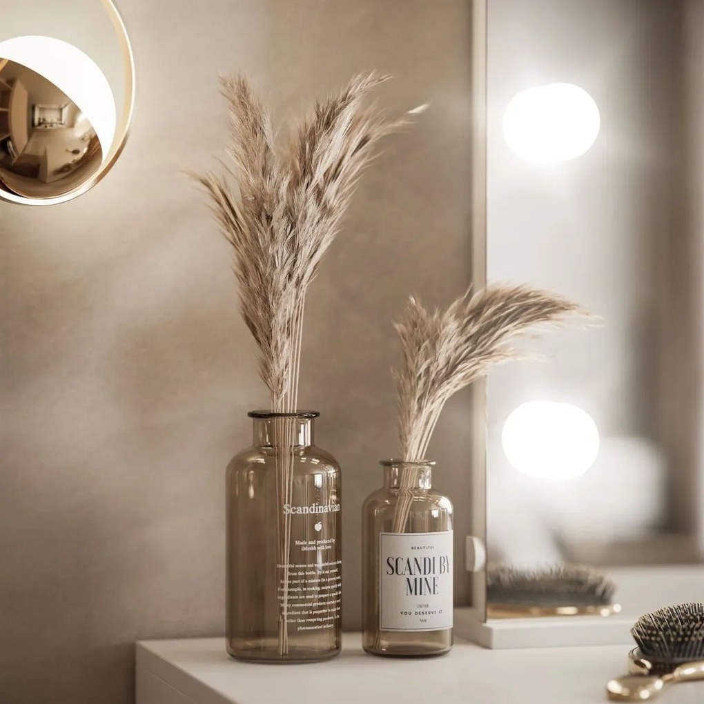 TOALETNÝ STOLÍK JULIETTA BIELÝ LESK + ZRKADLO + LED