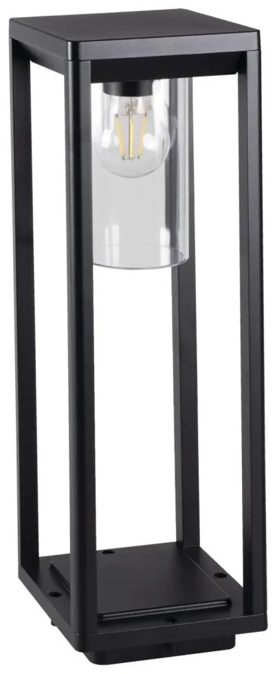 Kanlux 34984 - Vonkajšia lampa VIMO 1xE27/15W/230V 50 cm IP44 čierna