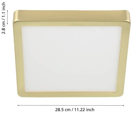 Eglo 900184 - LED stropné svietidlo FUEVA LED/20,5W/230V