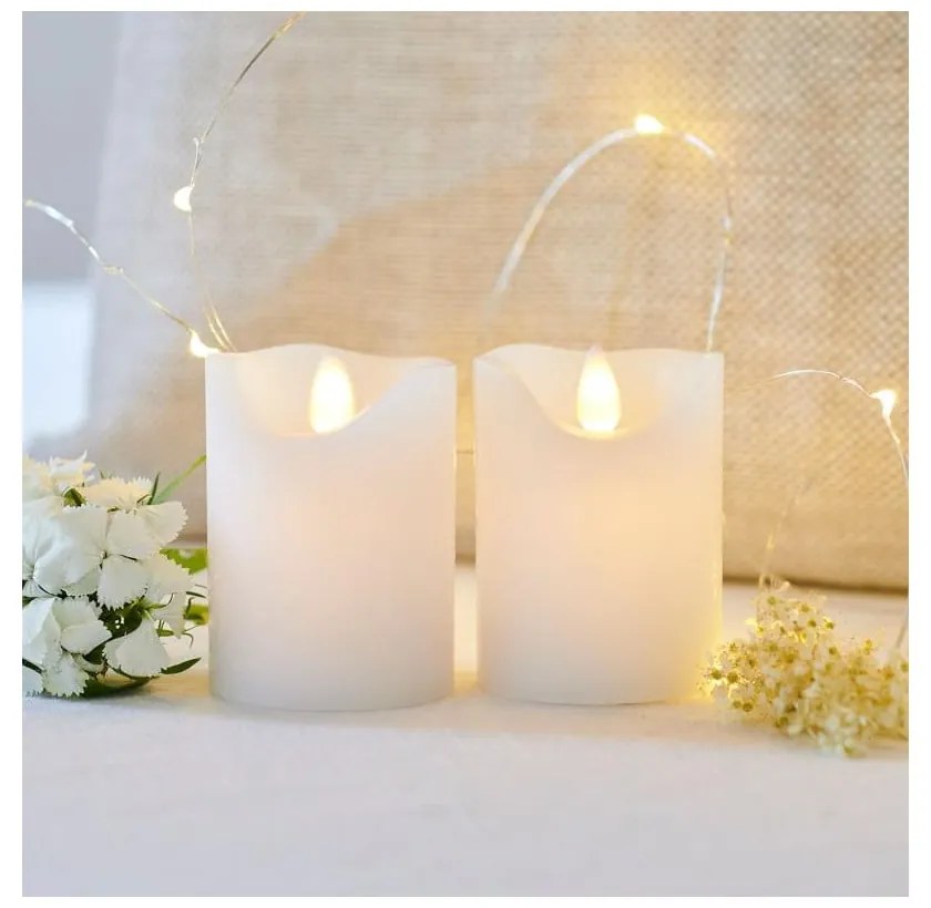 LED sviečky v súprave 2 ks (výška 6,5 cm) Sara Mini – Sirius