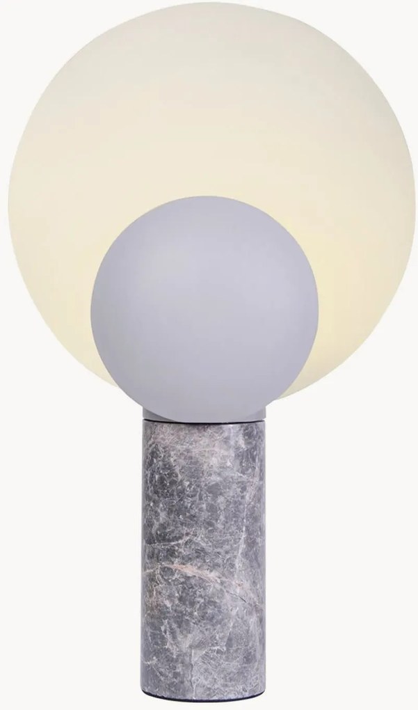Stolová lampa's mramorovým podstavcom Caché