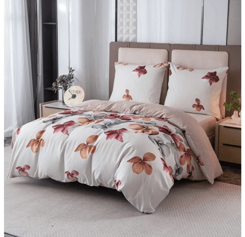 Mikroflanelové obliečky FLORIVA farebné Rozmer obliečky: 2 ks 70 x 90 cm | 200 x 220 cm