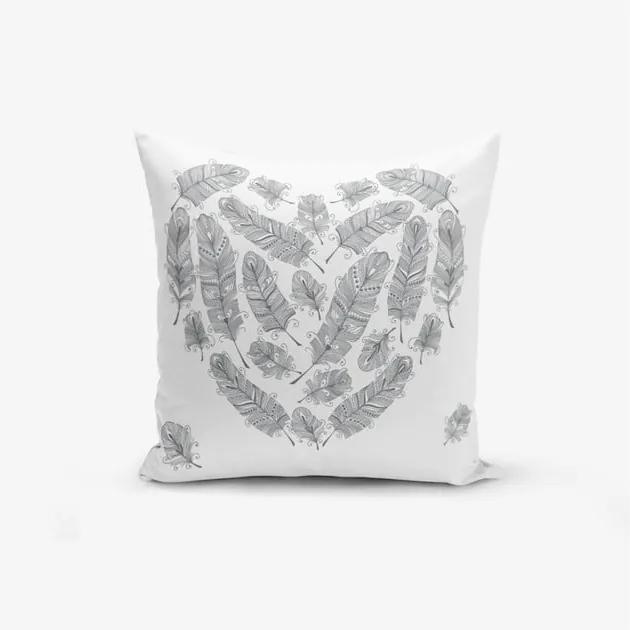 Obliečka na vankúš s prímesou bavlny Minimalist Cushion Covers Desen, 45 × 45 cm