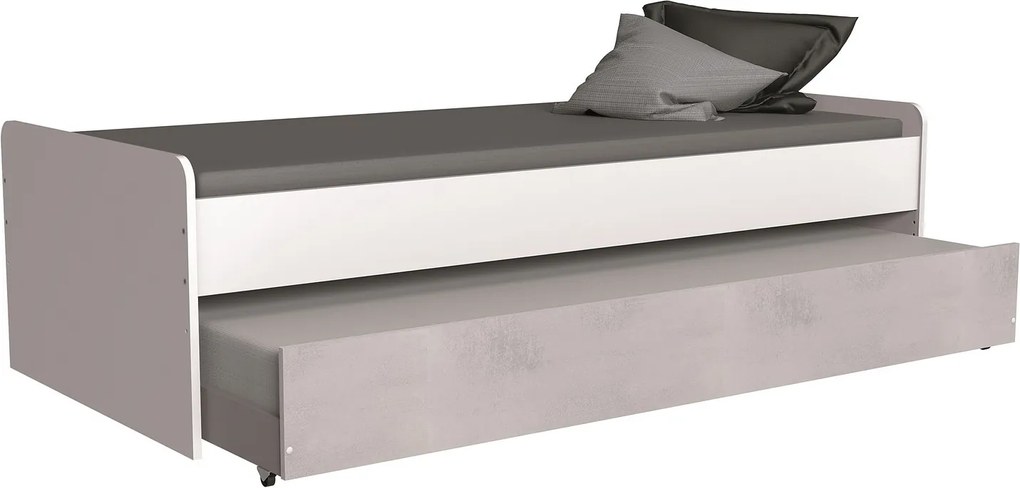 Jednolôžková posteľ Joker 90x200 cm, biela