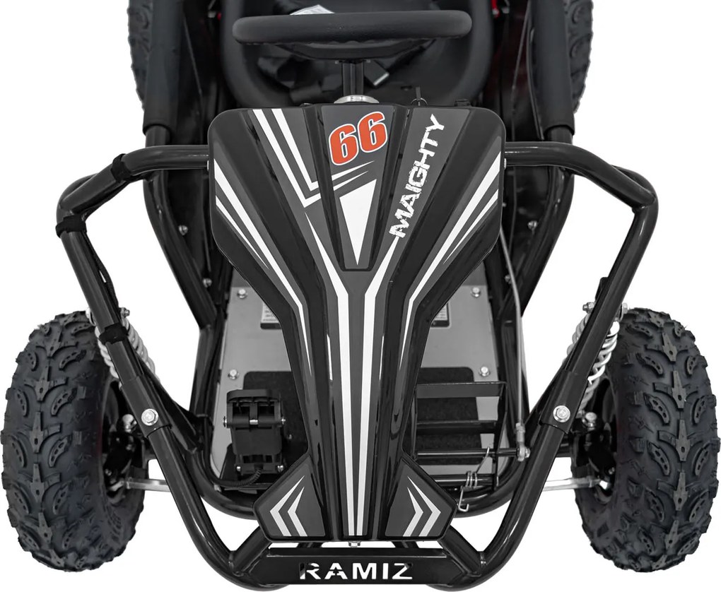 Ramiz Elektrická motokára MAIGHTY Čierna