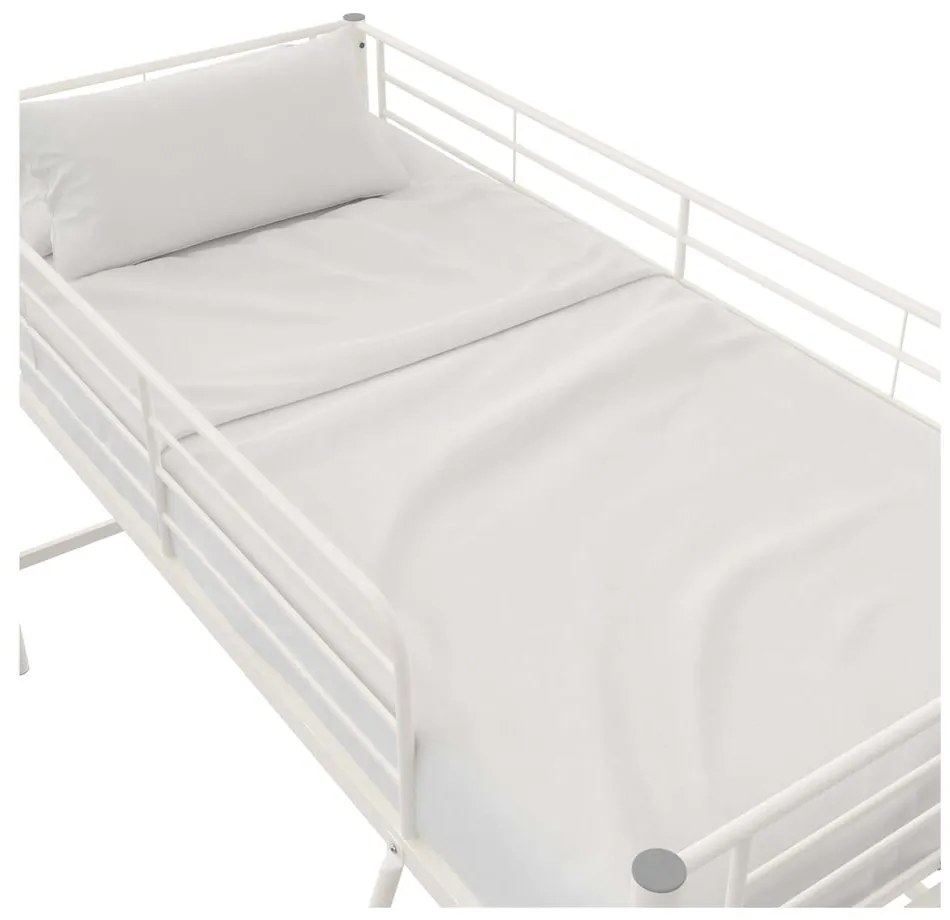 Biela vyvýšená detská posteľ 90x200 cm Jodie – Støraa