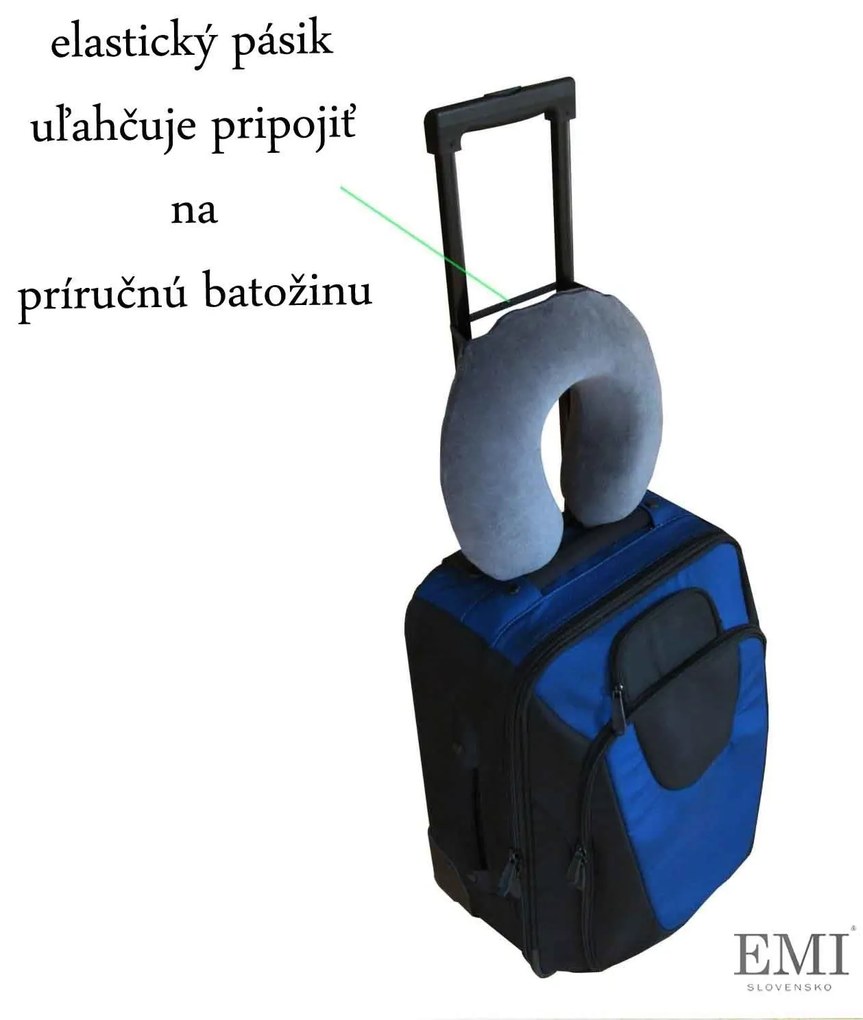 Cestovný vankúš s gumkou EMI