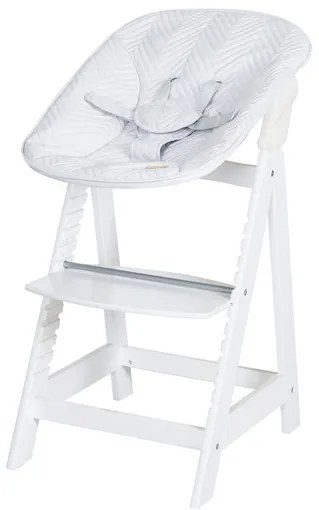 roba Detská vysoká stolička Born Up Zickzack 2 v 1 + Pultík k jedálenskej stoličke (800008529)
