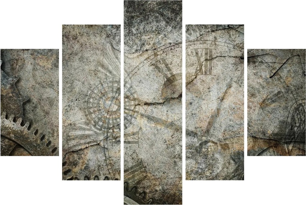 Obraz - Tok času (150x105 cm)