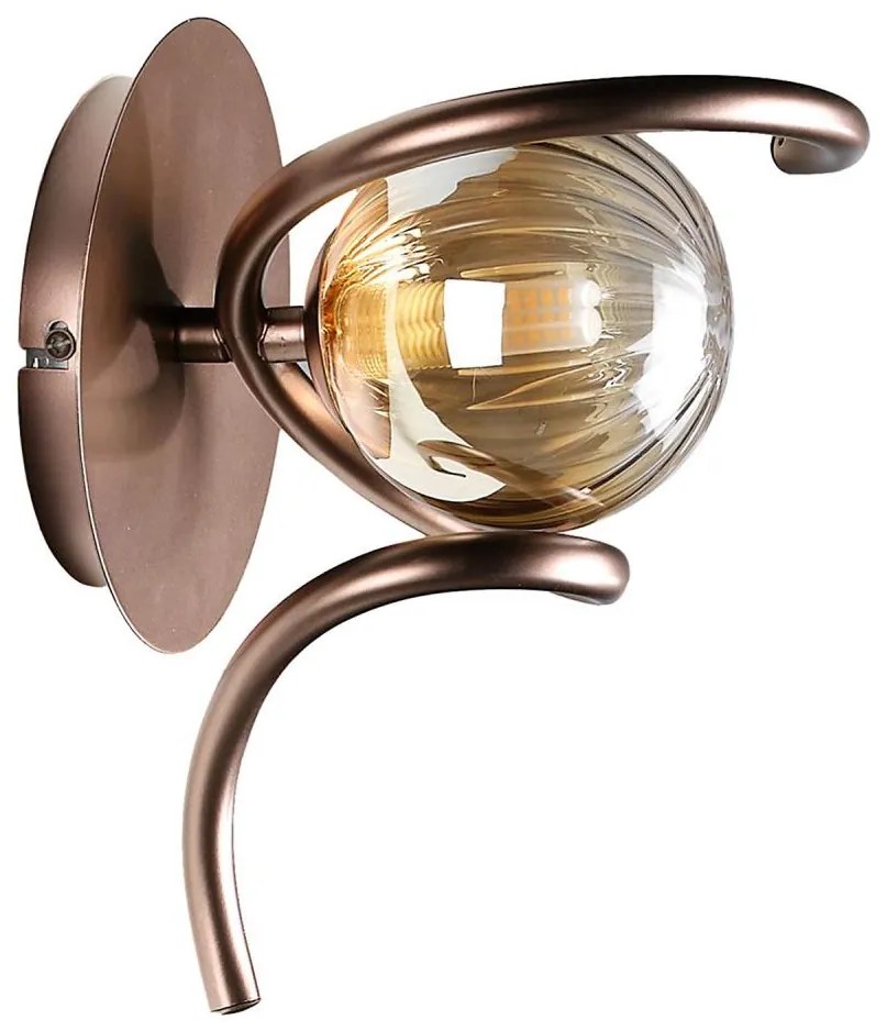 ONLI - Nástenné svietidlo FRIDA 1xG9/10W/230V medená