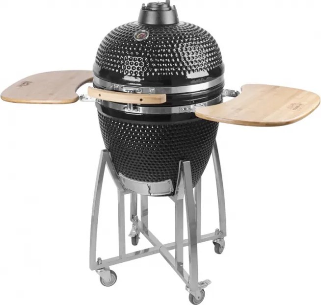 Gril Kamado Egg 21", čierny, priemer roštu 46,7 cm