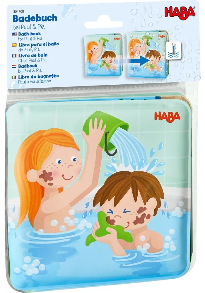 Kúzelná knižka do vody - Paul & Pia
