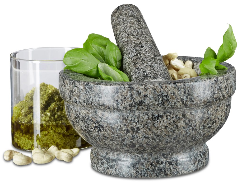 Mažiar s tĺčikom, Granit 17cm, rd1526