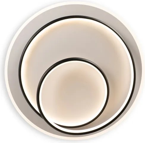BRILAGI - stmievateľné LED stropné svietidlo FLARE LED/70W/230V, priemer 50 cm, biela/čierna + diaľkové ovládanie