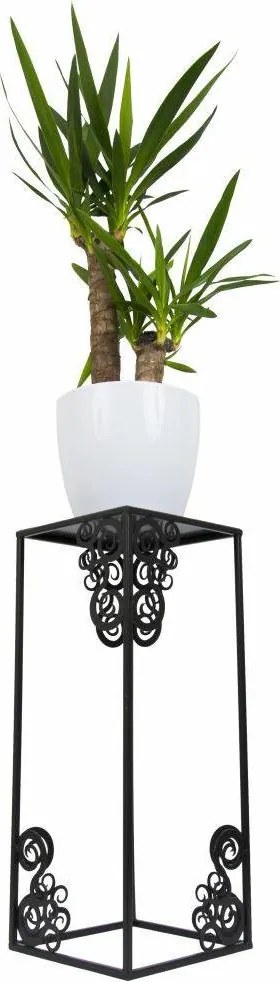 STOJAN NA KVETINÁČ FRAME 60X24X24 CM ČIERNA