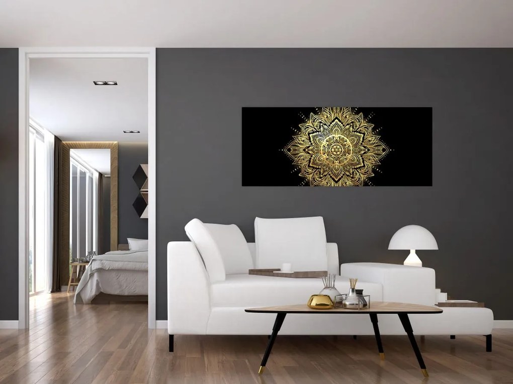 Obraz - Mandala bohatstvo (120x50 cm)