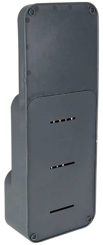 Organizér na nože, až na 18 nožov, plastový sivý - 39 x 14,5 x 7,5 cm