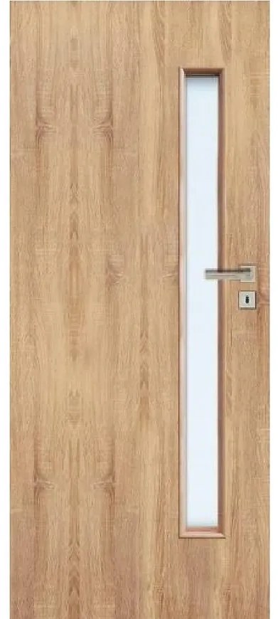 Dvere vnútorné Iza 3*3 70L Dub Sonoma L2