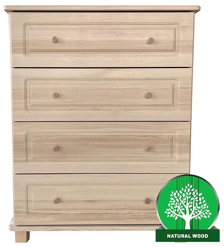 Komoda K6/4 borovicova Fil Merkury