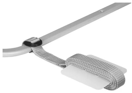 Lionelo - Bezpečnostná zábrana k posteli LORA šedá