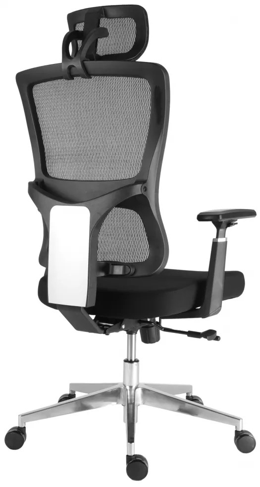 Kancelárska ergonomická stolička Neoseat BROOKE — čierna, nosnosť 150 kg