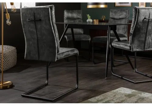 Stolička 41170 Comfort Zamat Tmavozelená  - Komfort-nábytok