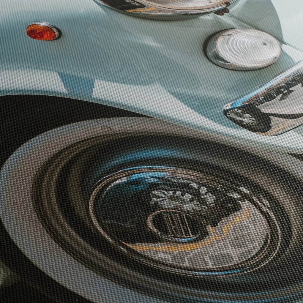 Obraz - Retro auto Fiat (90x60 cm)