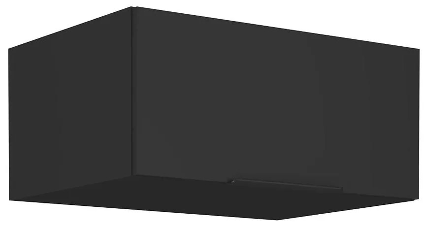 Kuchynská skrinka Siena čierna mat 80 Nagu-36 1f