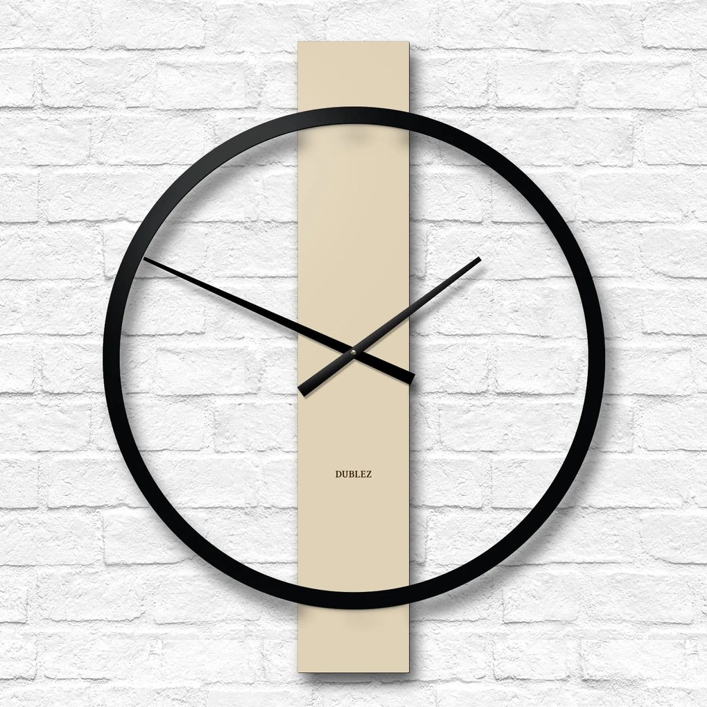 DUBLEZ | Minimalistické nástenné hodiny - Circle Line
