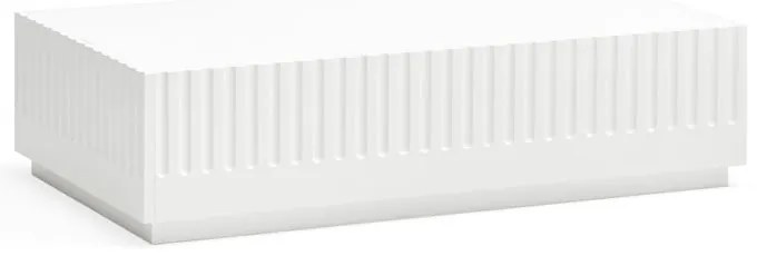 Biely konferenčný stolík s 2 zásuvkami Teulat Doric