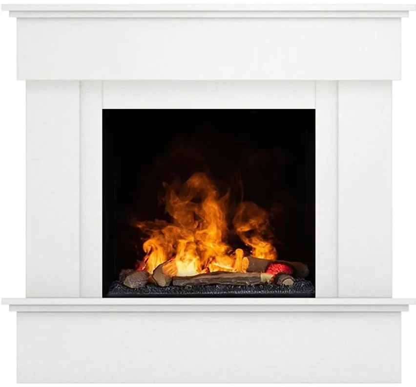 Elektrický krb Tormes Cassette 400/600 biela mat