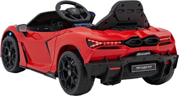 Elektrické autíčko Lamborghini Revuelto červené