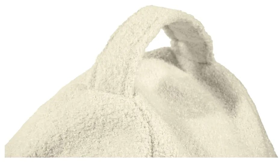 Svetlosivý detský sedací vak z textílie buklé Game Amuse – SLOWDOWN