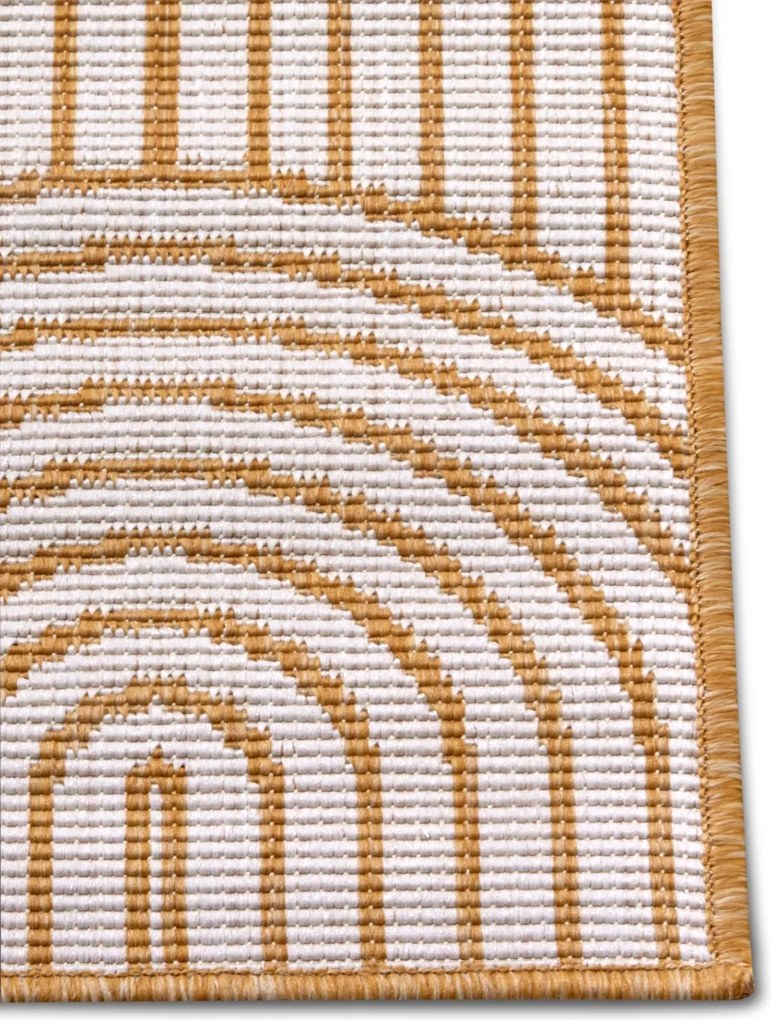 POŠKODENÝ - Kusový koberec Pangli 105849 Ochre - na von aj na doma, 240x330, žltá, chodba / predsieň, Hanse Home