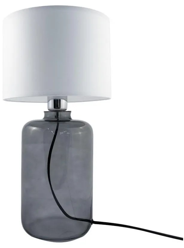 Zuma Line 5503WH - Stolná lampa SAMSUN 1xE27/40W/230V biela/čierna