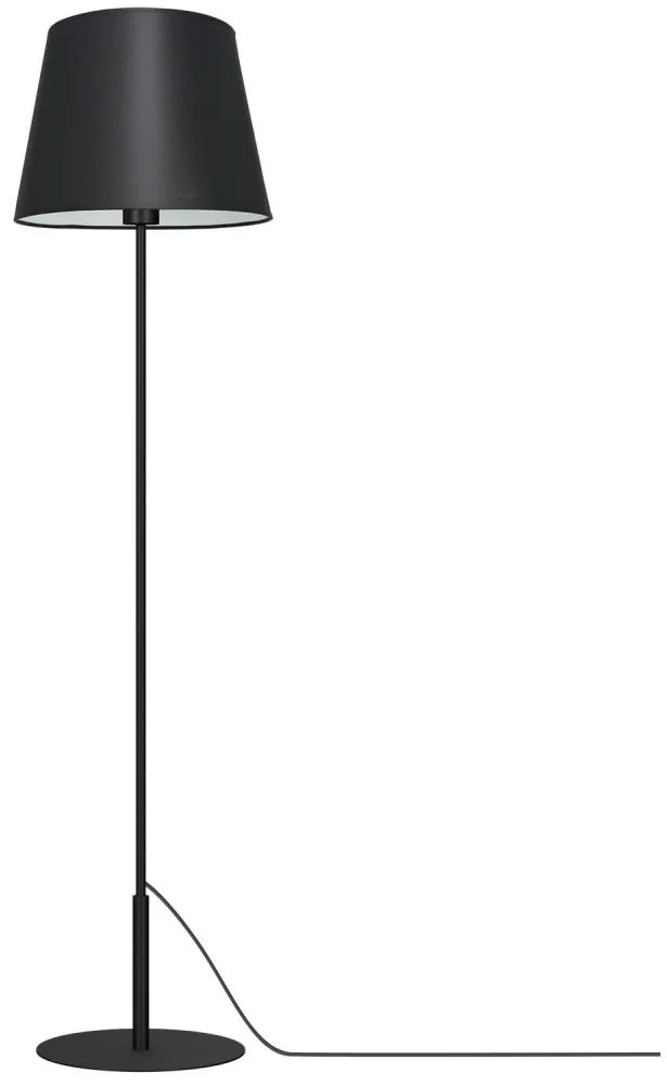 Stojacia lampa ARDEN 1xE27/60W/230V čierna/biela