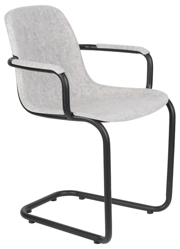 Svetlosivé jedálenské stoličky v súprave 2 ks Thirsty – Zuiver