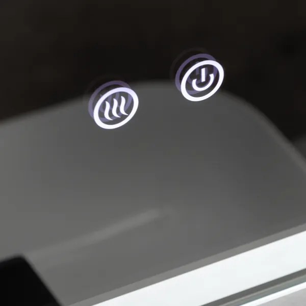 Brilagi - stmievateľné LED kúpeľňové vyhrievané zrkadlo s podsvietením BELLA LED/16W/230V 60x60 cm IP44