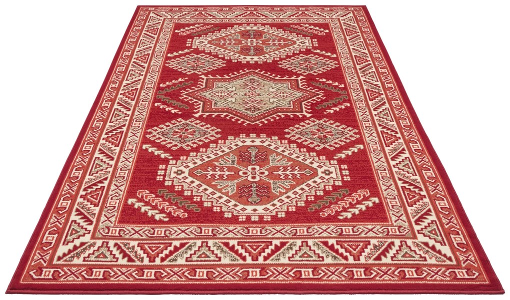Nouristan - Hanse Home koberce Kusový koberec Mirkan 104100 Oriental red - 80x150 cm