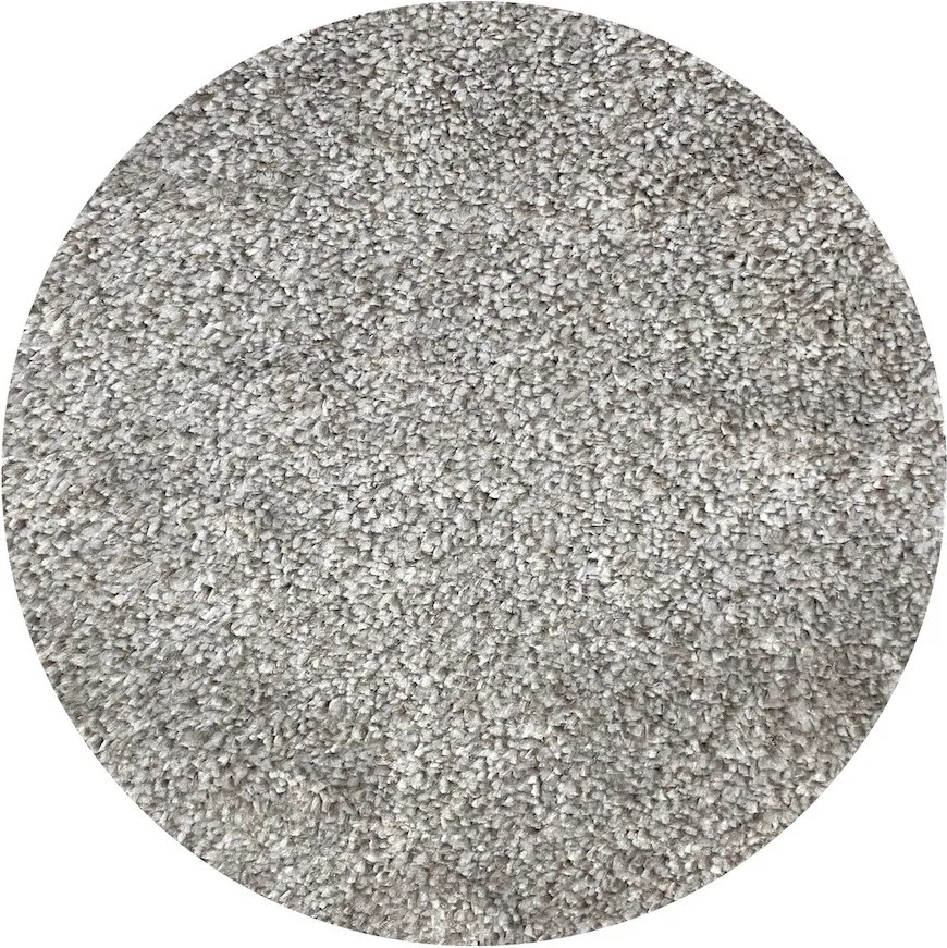 Vopi koberce Kruhový koberec Apollo Soft šedý - 200x200 (průměr) kruh cm