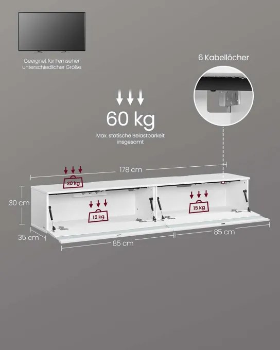 Stolík pod TV LTV138W03