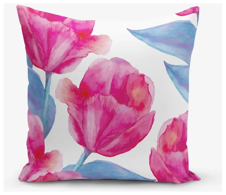 Obliečka na vankúš s prímesou bavlny Minimalist Cushion Covers Lale, 45 × 45 cm